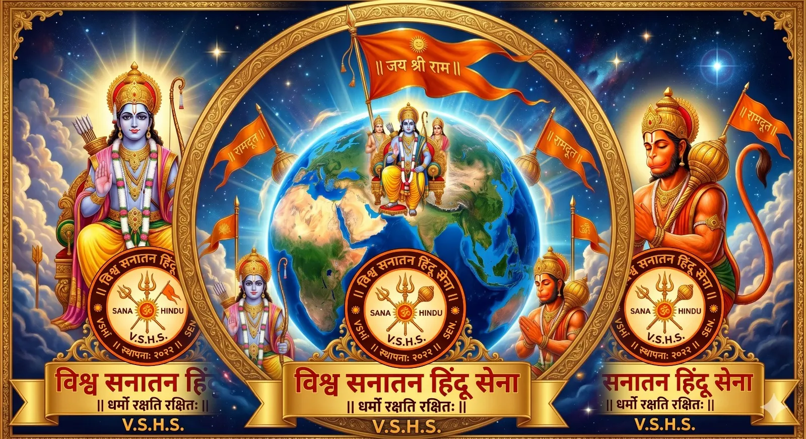 विश्व सनातन हिंदू सेना स्लाइड